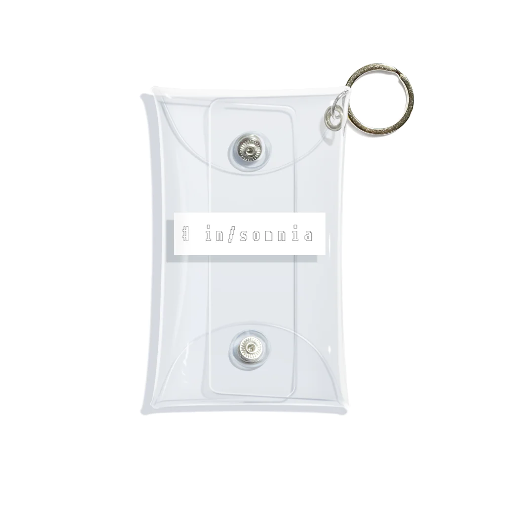 #in/somniaの#in/somnia2 Mini Clear Multipurpose Case