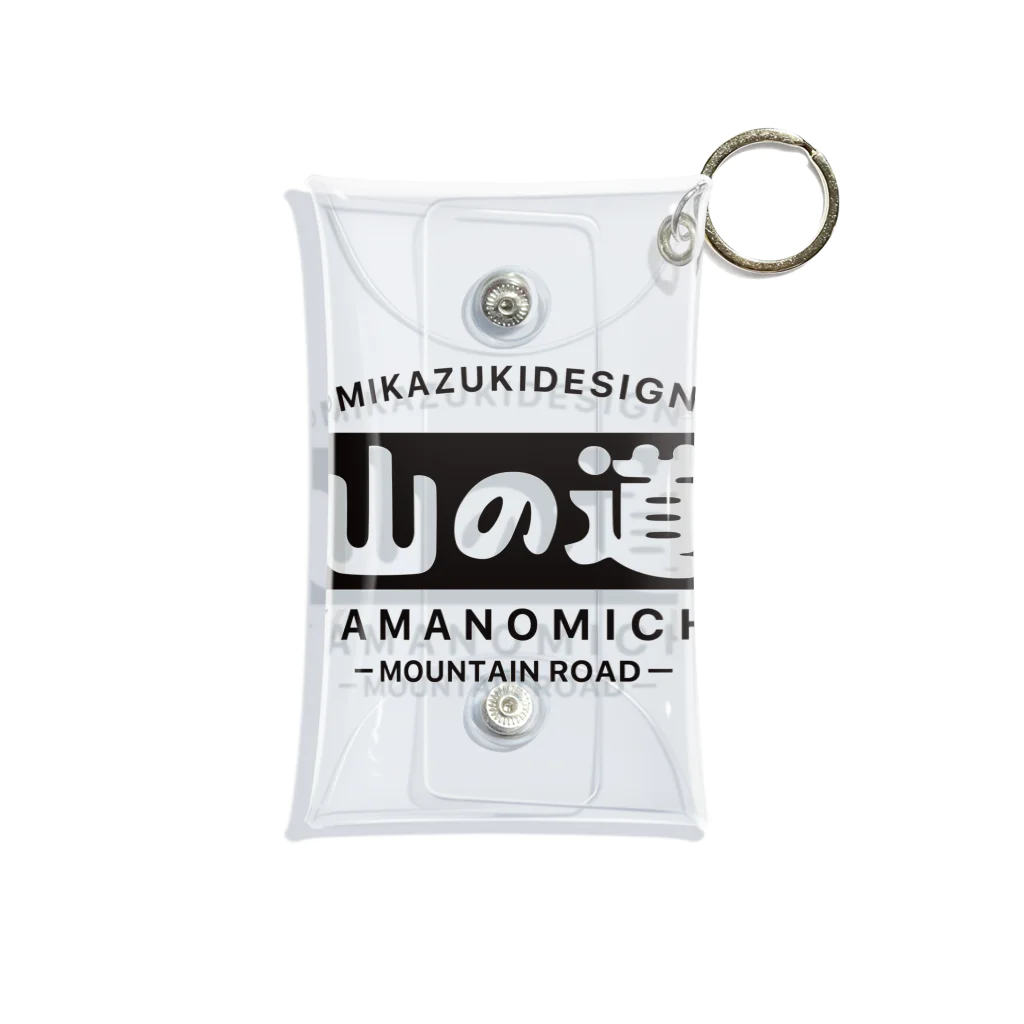 Mikazuki Designの[山の道] by Mikazuki Mini Clear Multipurpose Case