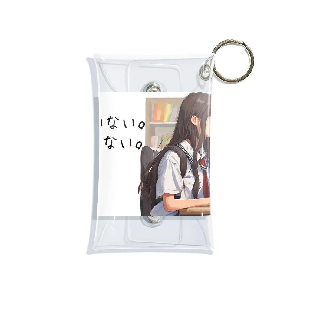 女子高生アニメ【君を想う僕と君】の孤独な食事 Mini Clear Multipurpose Case