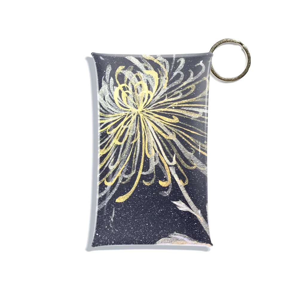 KEIKO's art factoryの菊　2023 Mini Clear Multipurpose Case