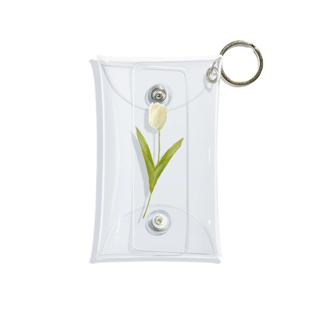 rilybiiのCream Tulip Mini Clear Multipurpose Case