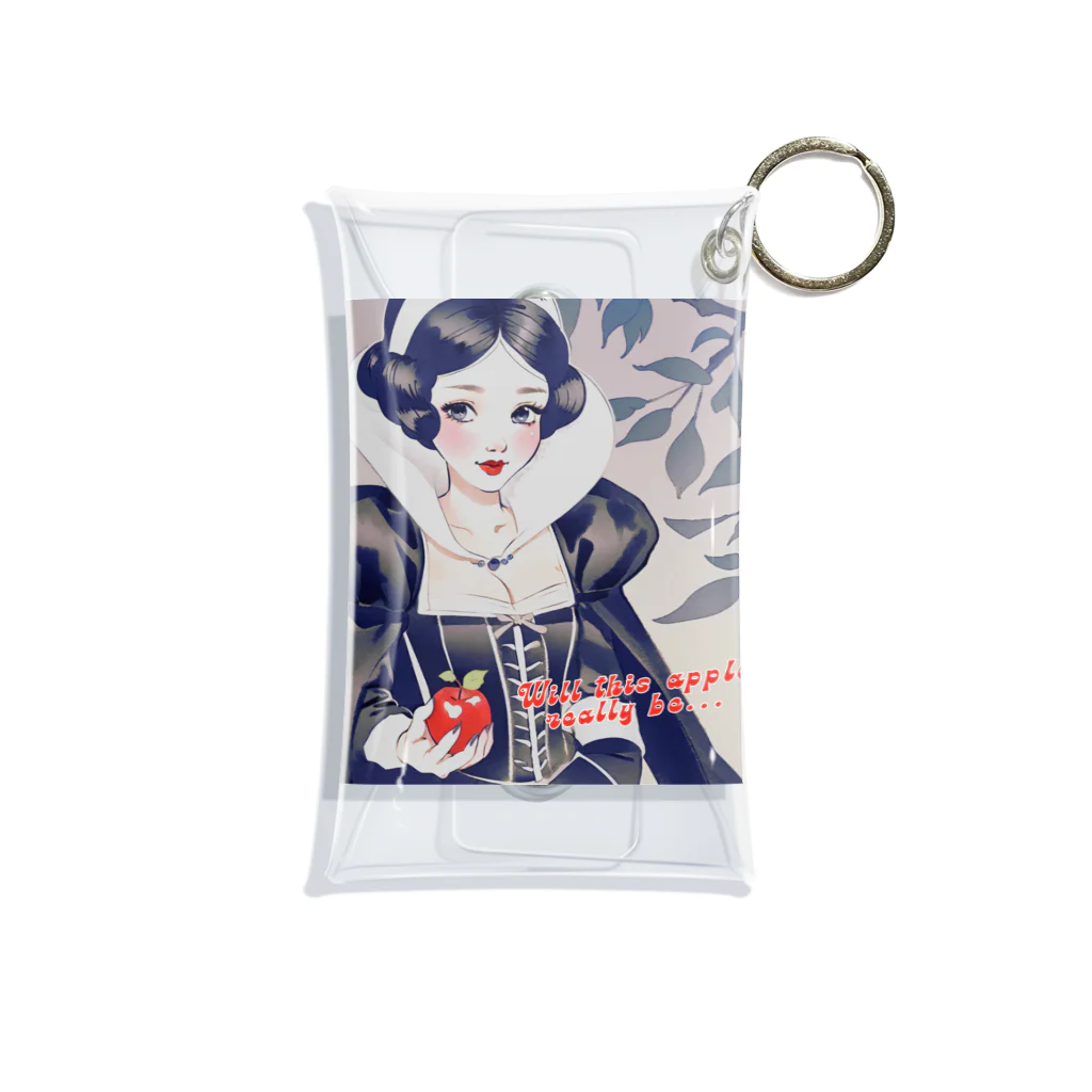 凡人-bonjin-のダークファンタジー白雪姫 Mini Clear Multipurpose Case