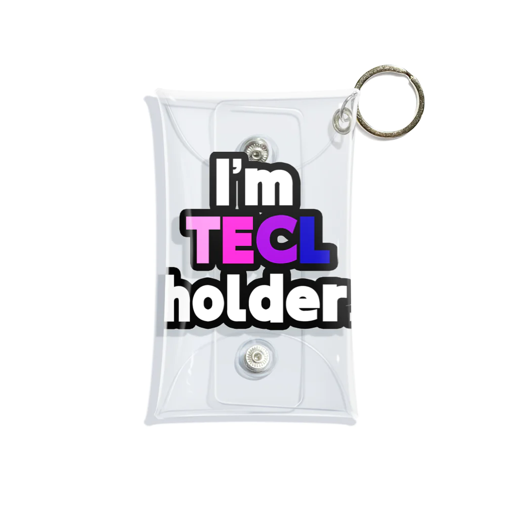 ゆでがえる(非正規こどおじでも底辺セミリタイアできますか?)のI'm TECL holder. Mini Clear Multipurpose Case