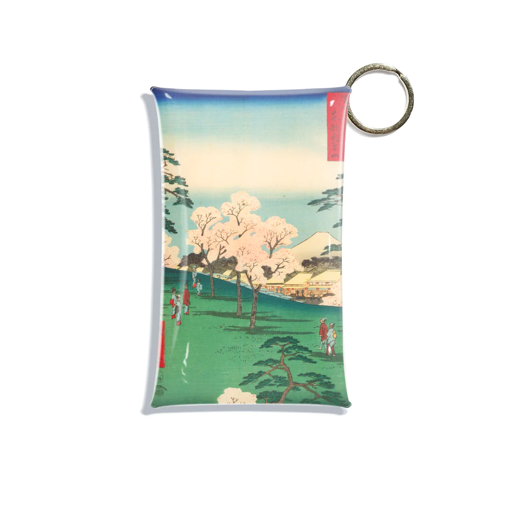 浮世絵屋の広重「冨二三十六景⑧　東都あすか山」歌川広重の浮世絵 Mini Clear Multipurpose Case