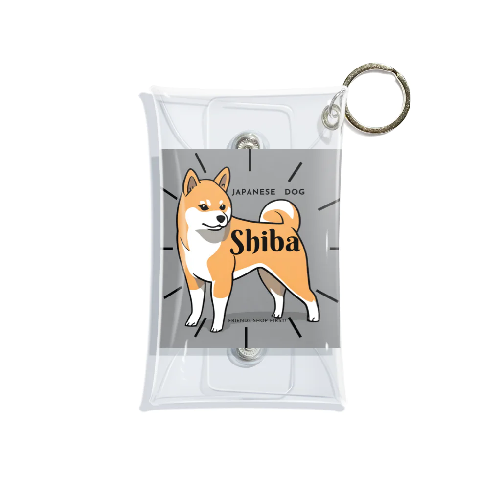 MarilyneのジャパニーズわんこShiba Mini Clear Multipurpose Case