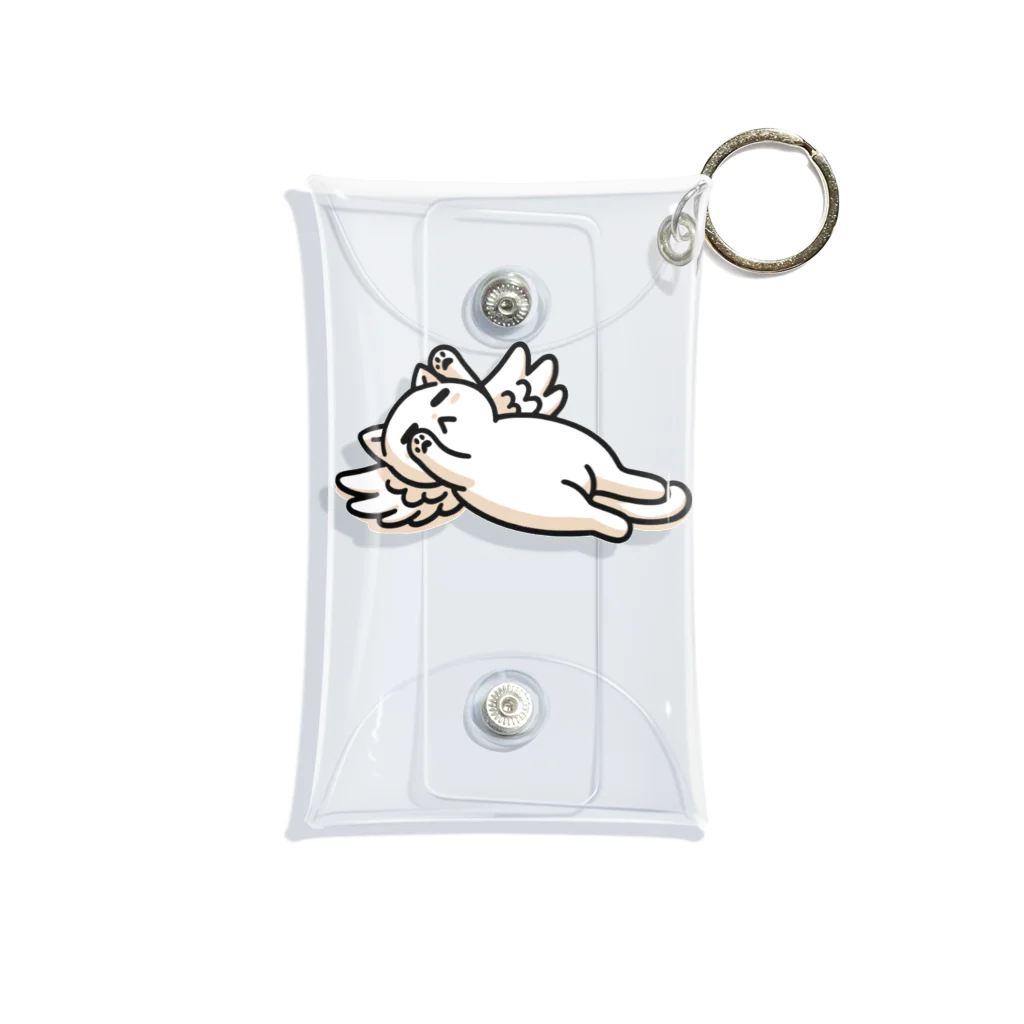 Mystery Cat Worldの何もしたくないのんびりねこ Mini Clear Multipurpose Case