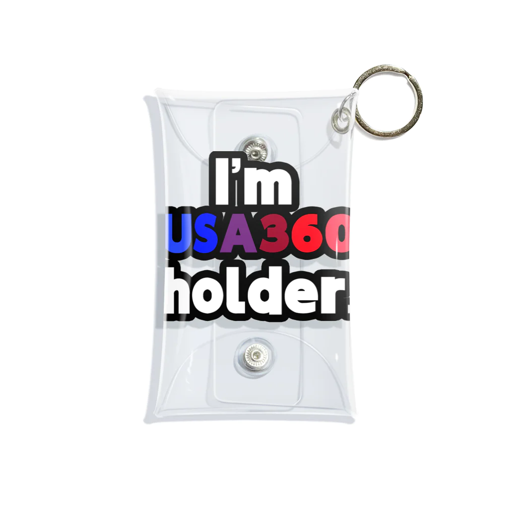 ゆでがえる(非正規こどおじでも底辺セミリタイアできますか?)のI'm USA360 holder. Mini Clear Multipurpose Case