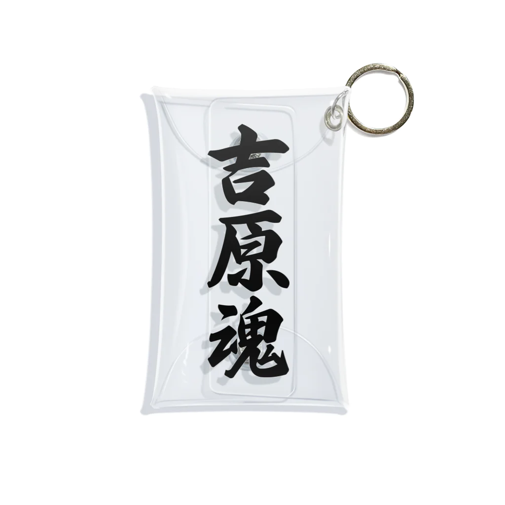 着る文字屋の吉原魂 （地元魂） Mini Clear Multipurpose Case