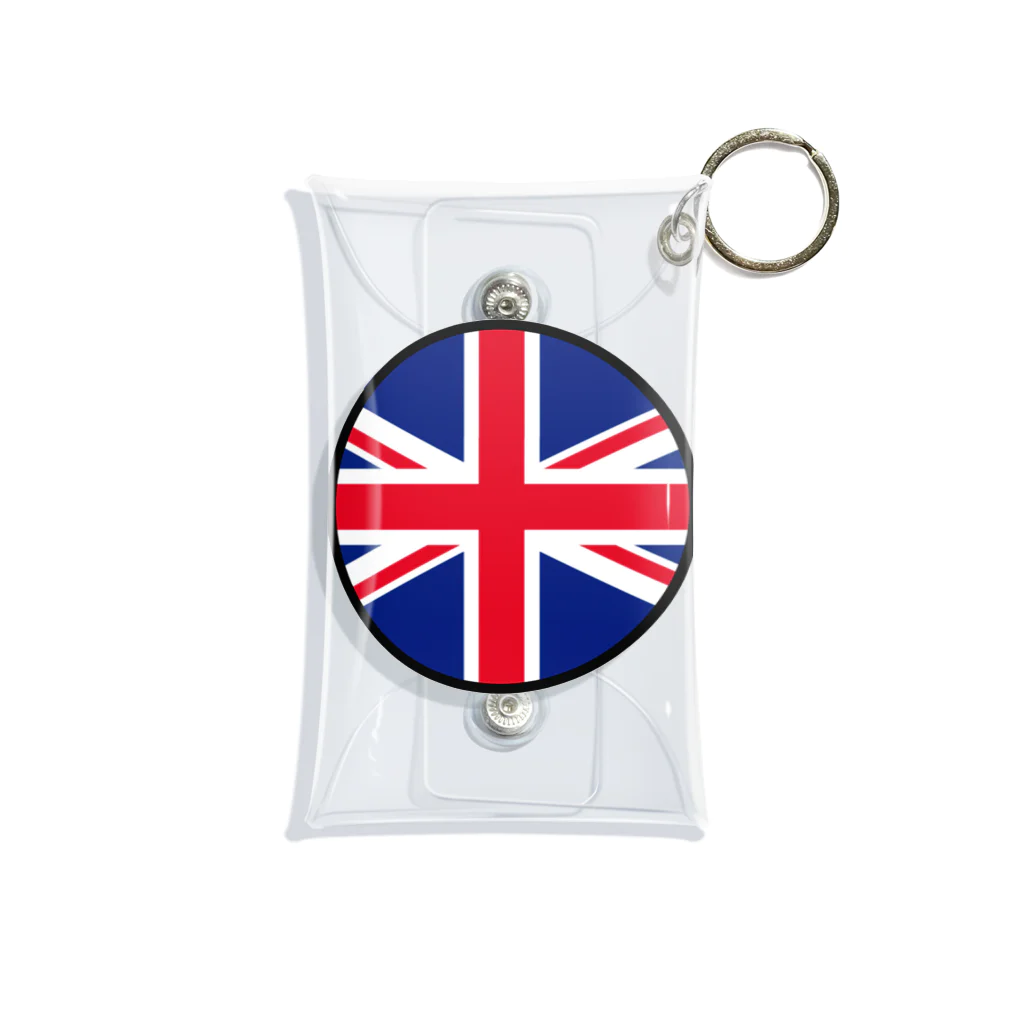 おもしろいTシャツ屋さんのイギリス England United Kingdom Great Britain Mini Clear Multipurpose Case