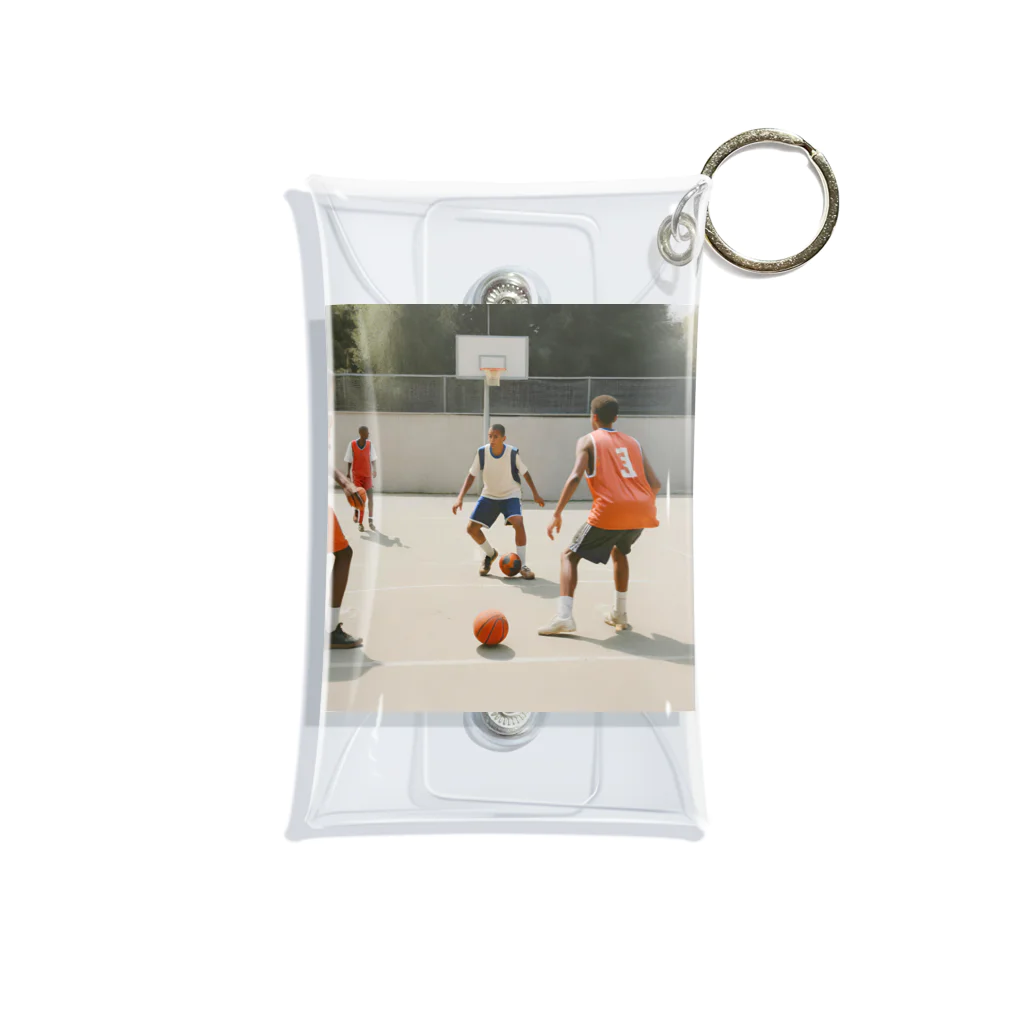 jmdapuwmdのサッカーバスケ Mini Clear Multipurpose Case