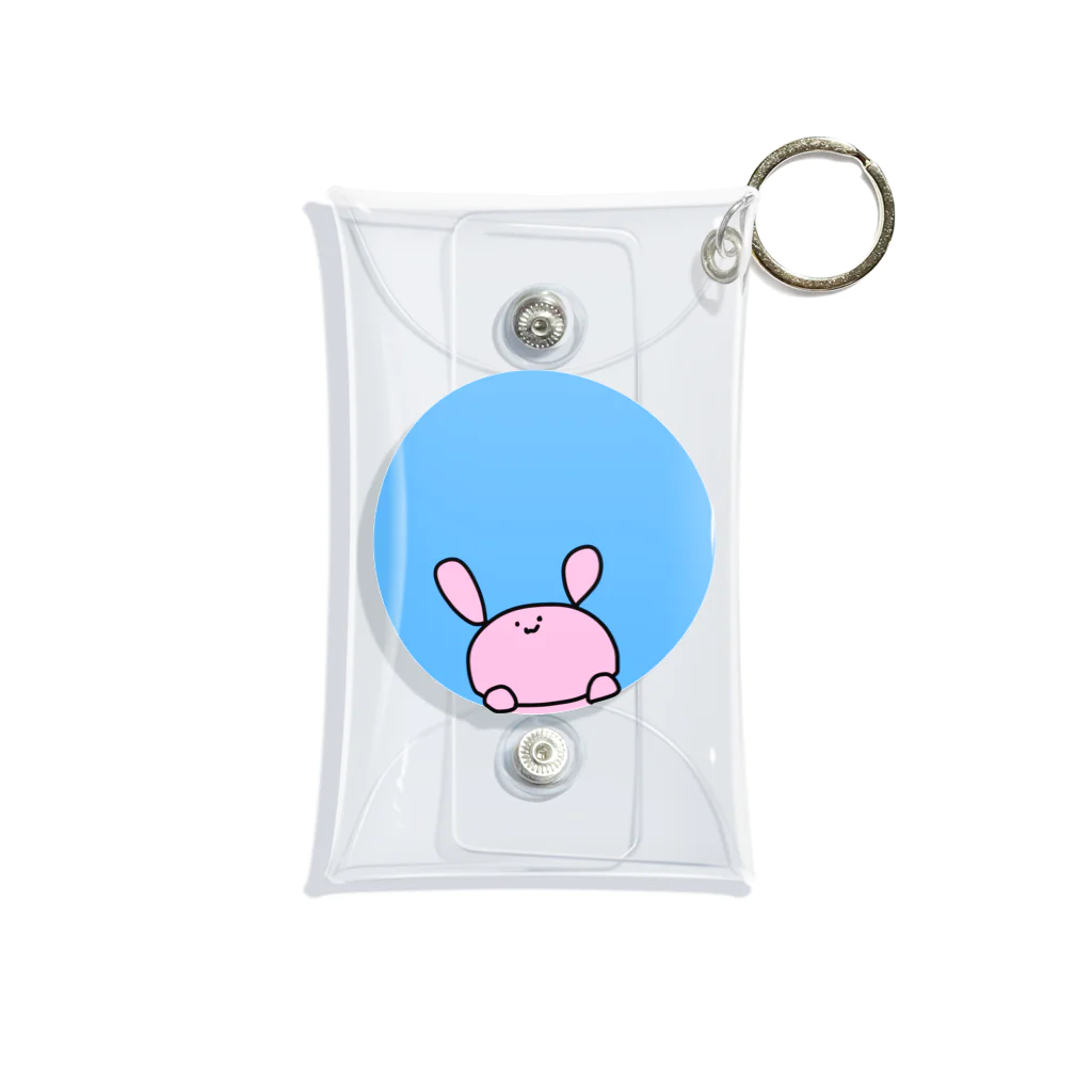 ぴののうさちゃん こんにちは Mini Clear Multipurpose Case