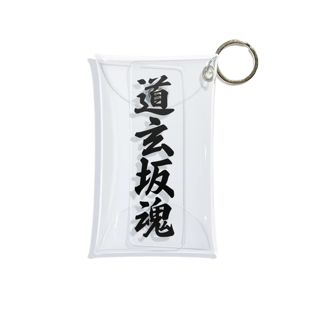 着る文字屋の道玄坂魂 （地元魂） Mini Clear Multipurpose Case