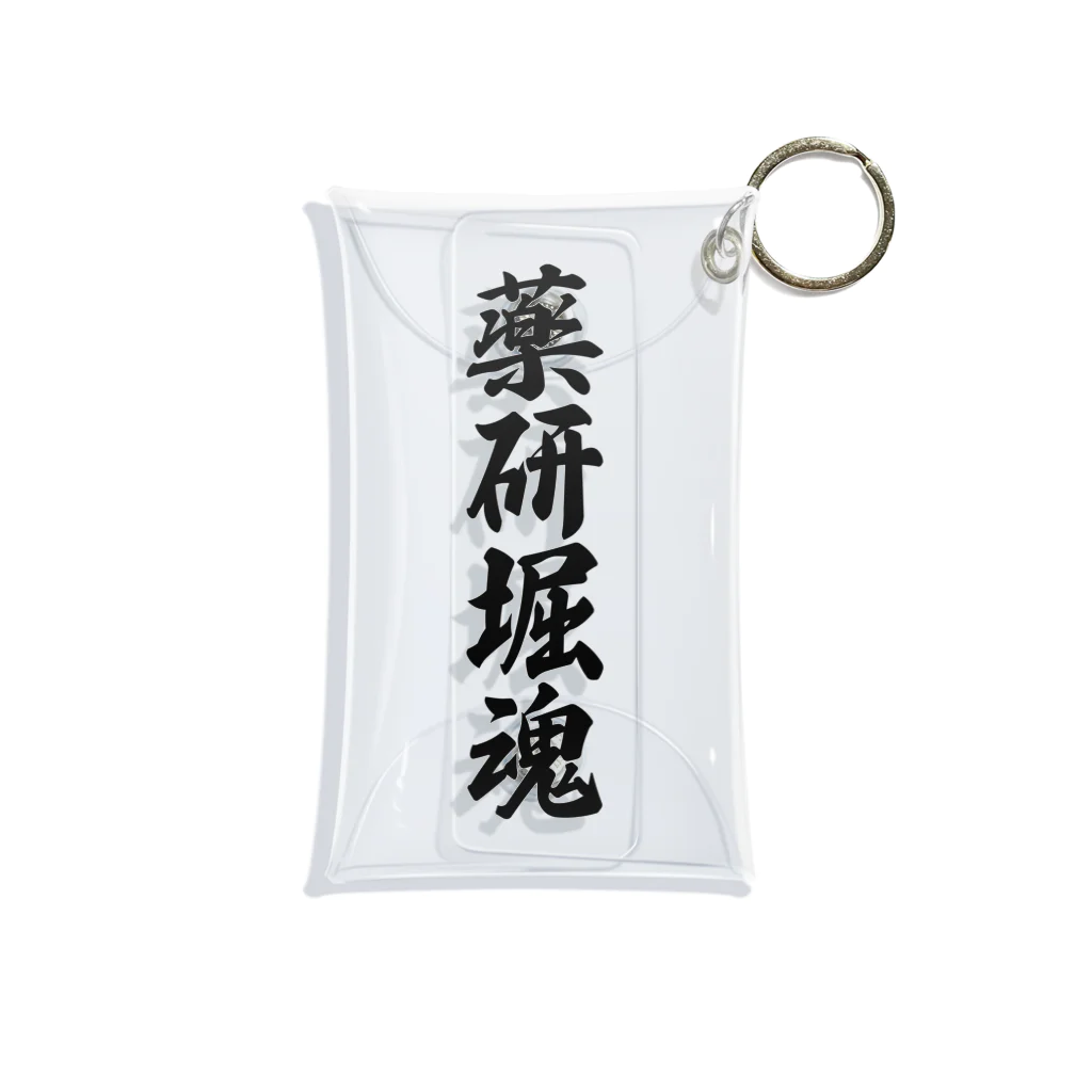 着る文字屋の薬研堀魂 （地元魂） Mini Clear Multipurpose Case