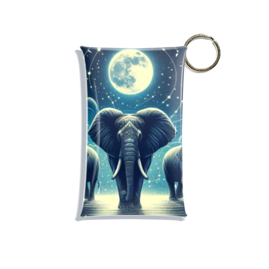 FUMYのNight  Elephant Symphonic Mini Clear Multipurpose Case