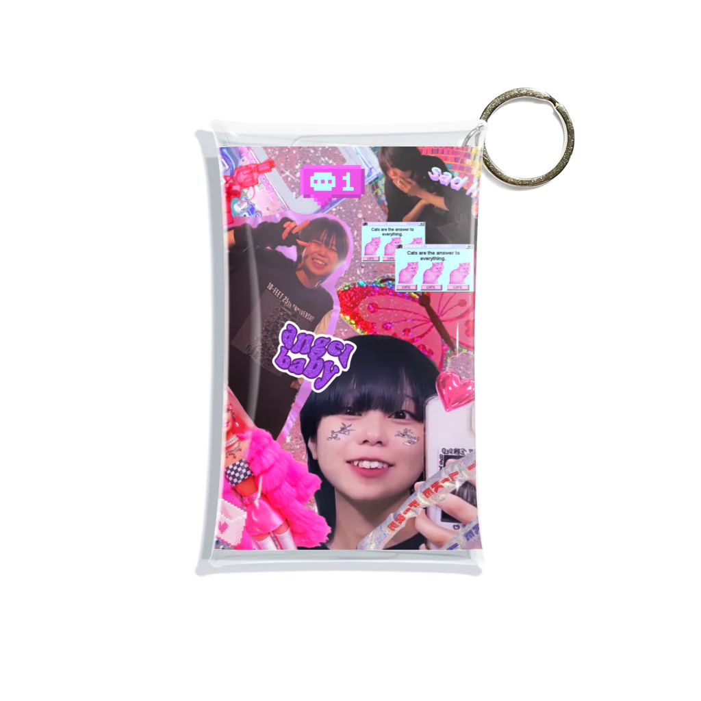 救済のHazuki chan Mini Clear Multipurpose Case