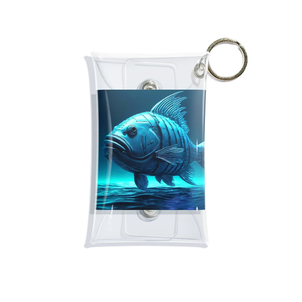 Cyberpunker311のロボット魚 Mini Clear Multipurpose Case