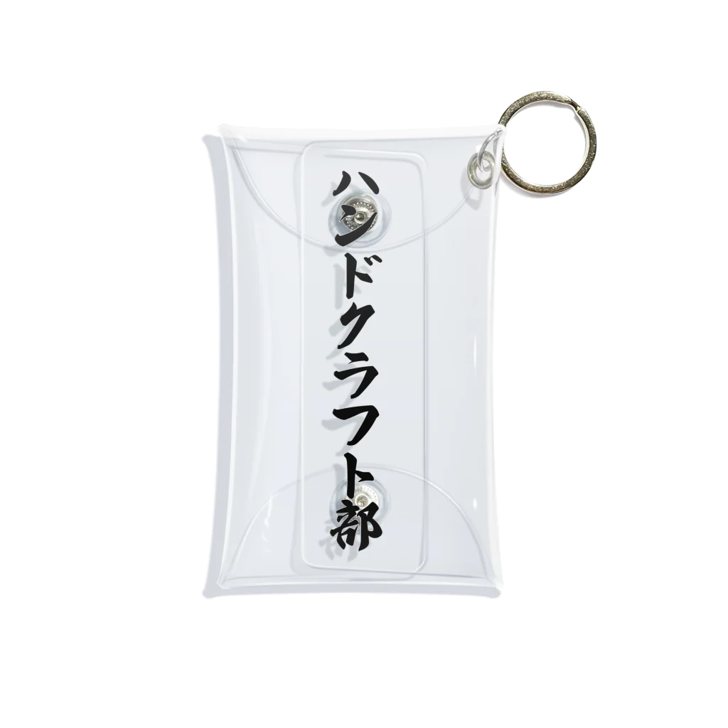 着る文字屋のハンドクラフト部 Mini Clear Multipurpose Case