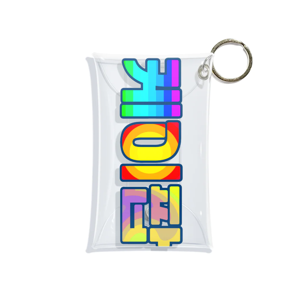 LalaHangeulのKPOP(ハングル) Mini Clear Multipurpose Case