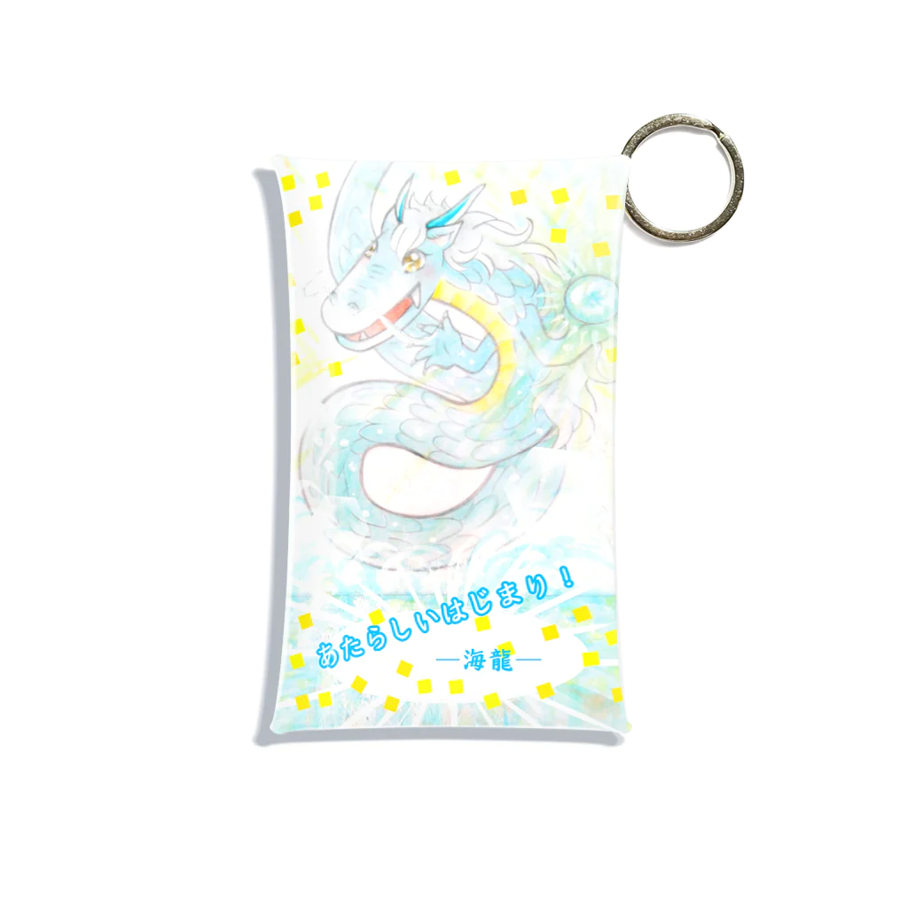 花河龍ショップの海龍　あたらしいはじまり！　② Mini Clear Multipurpose Case