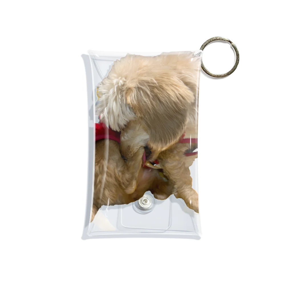 Ruice-Iceの犬　ガジガジ Mini Clear Multipurpose Case