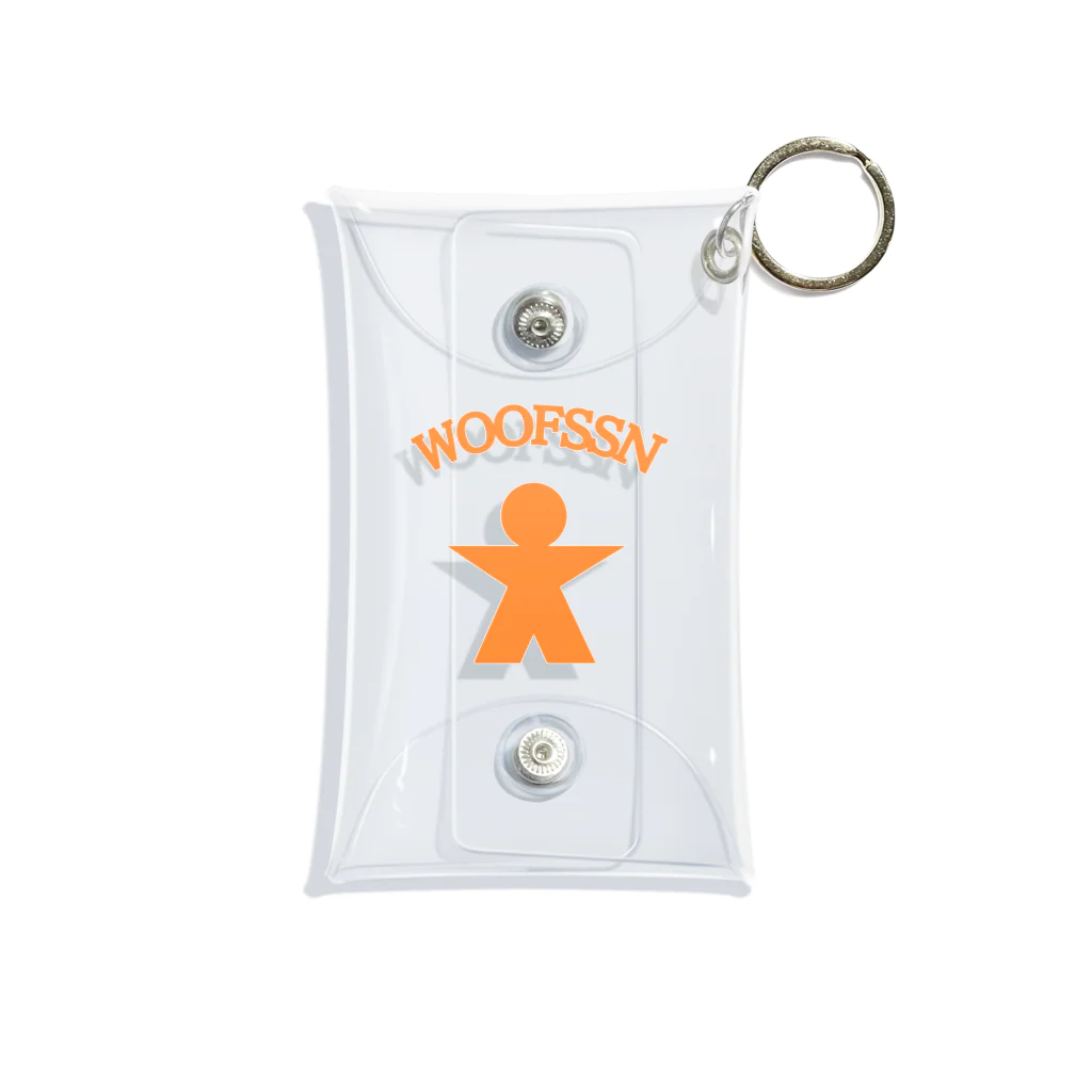 Woofssn™︎のwoofssn orange Mini Clear Multipurpose Case