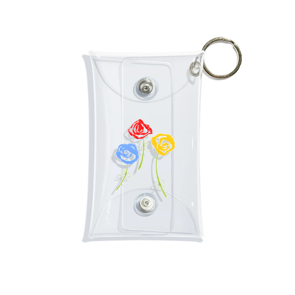 bubbies (バビーズ)のFlowers Mini Clear Multipurpose Case