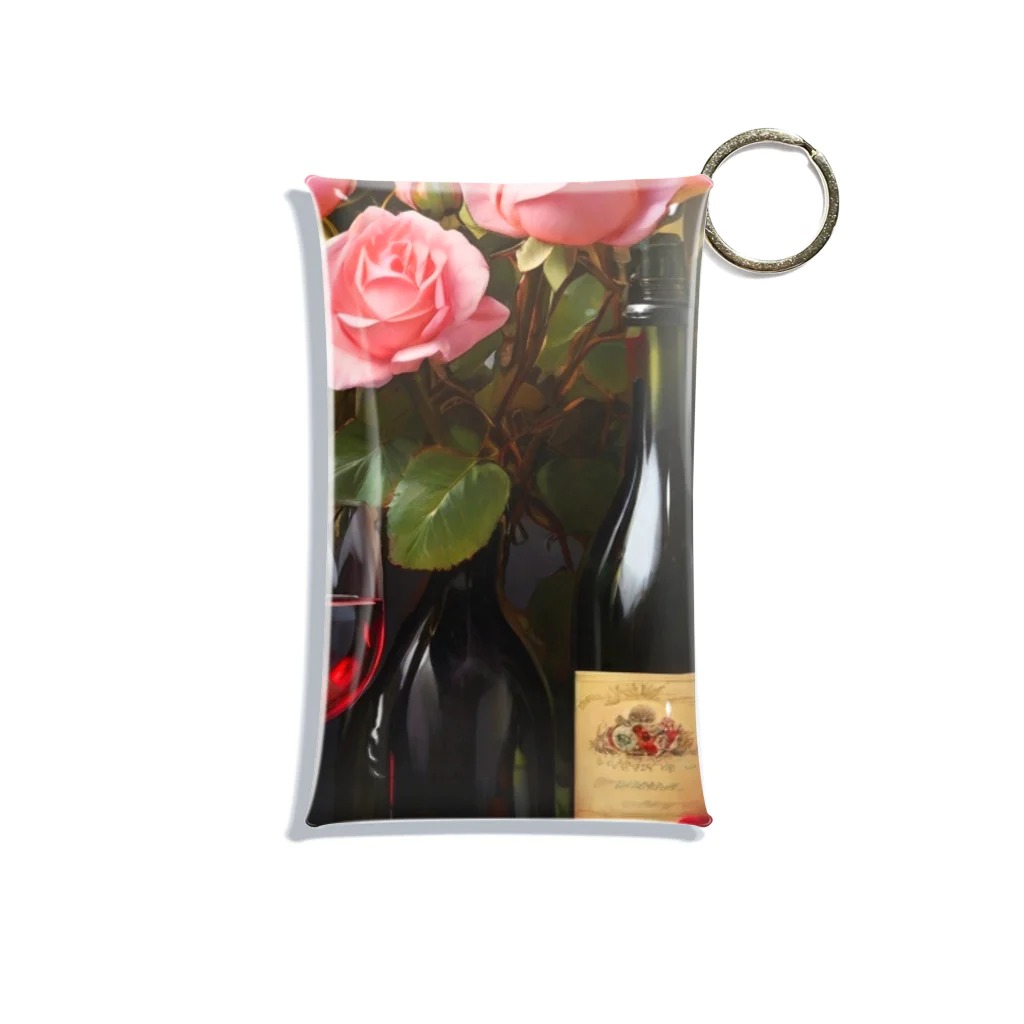 KINTA.MARIAのDays of Wine and Roses Mini Clear Multipurpose Case