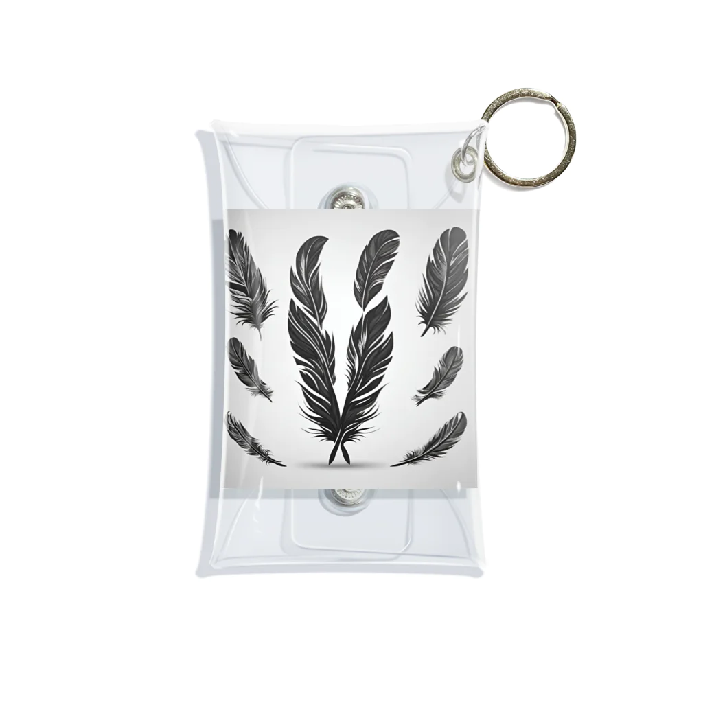 michael−skショップのfeathers of hope Mini Clear Multipurpose Case