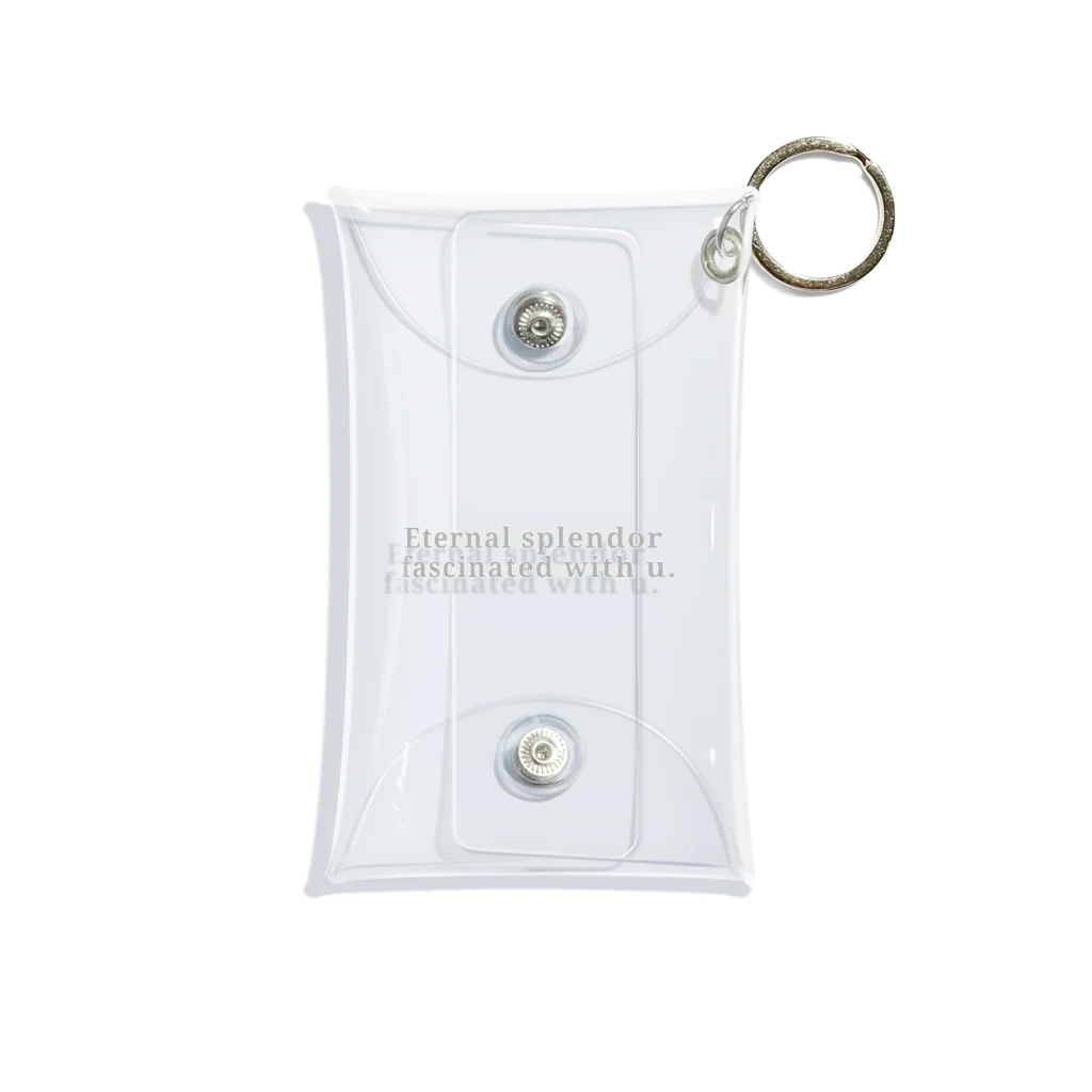 N I U .のEternal splendor fascinated with you　シリーズ Mini Clear Multipurpose Case