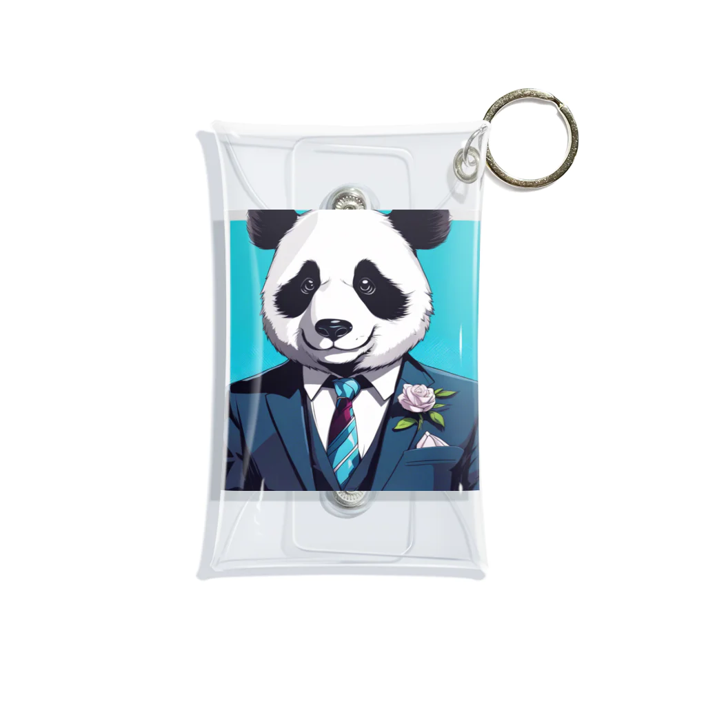 crazypanda2のビジネスパンダ Mini Clear Multipurpose Case