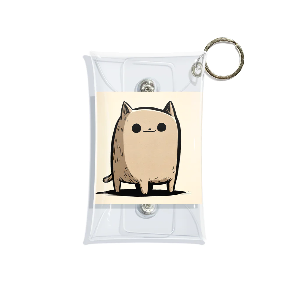 OFAFOのShikaku neko Mini Clear Multipurpose Case