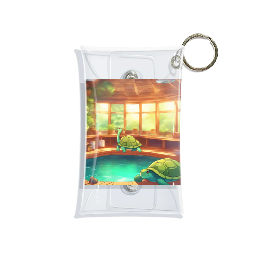 sauna_animalのsauna animal ㉕ Mini Clear Multipurpose Case