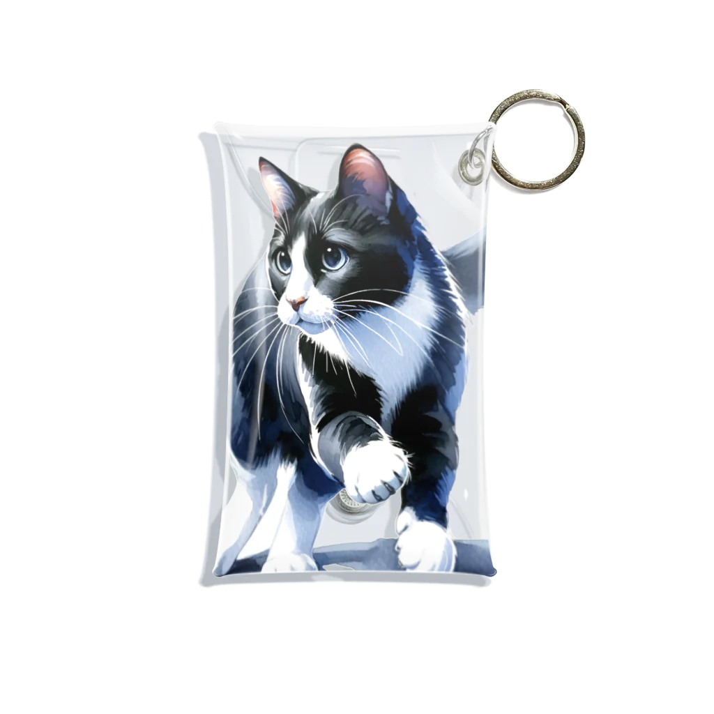 Cat FreakのハチワレキャットII Mini Clear Multipurpose Case