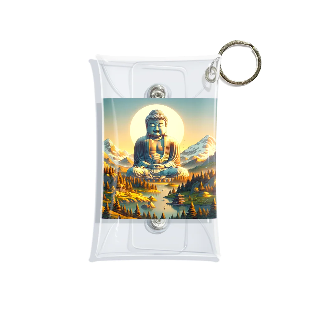 Irregular is beautifulのMajestic Serenity: Dawn of Enlightenment Mini Clear Multipurpose Case