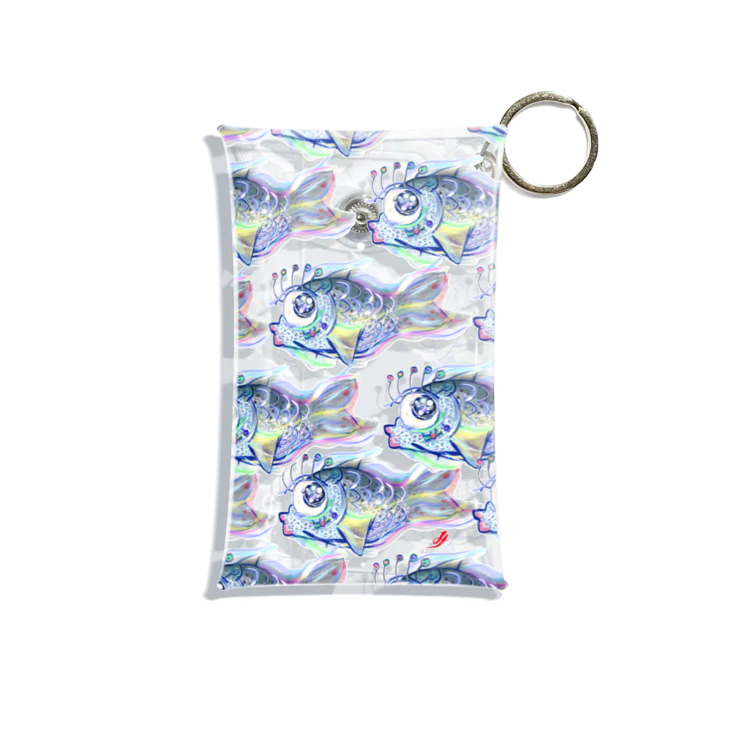 mmty🫑みーまんのオラ真鯵🐟(大漁ver.) Mini Clear Multipurpose Case