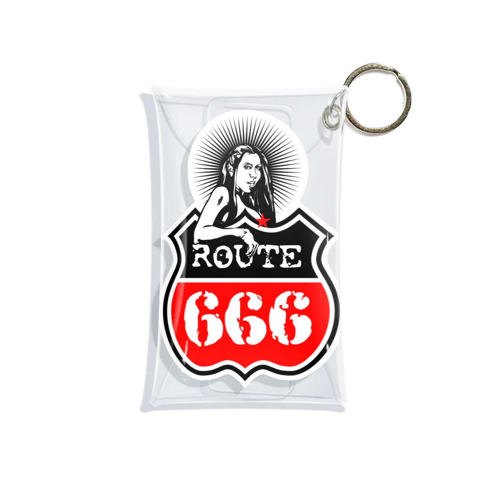 提供 tshopのROUTE 666 Mini Clear Multipurpose Case