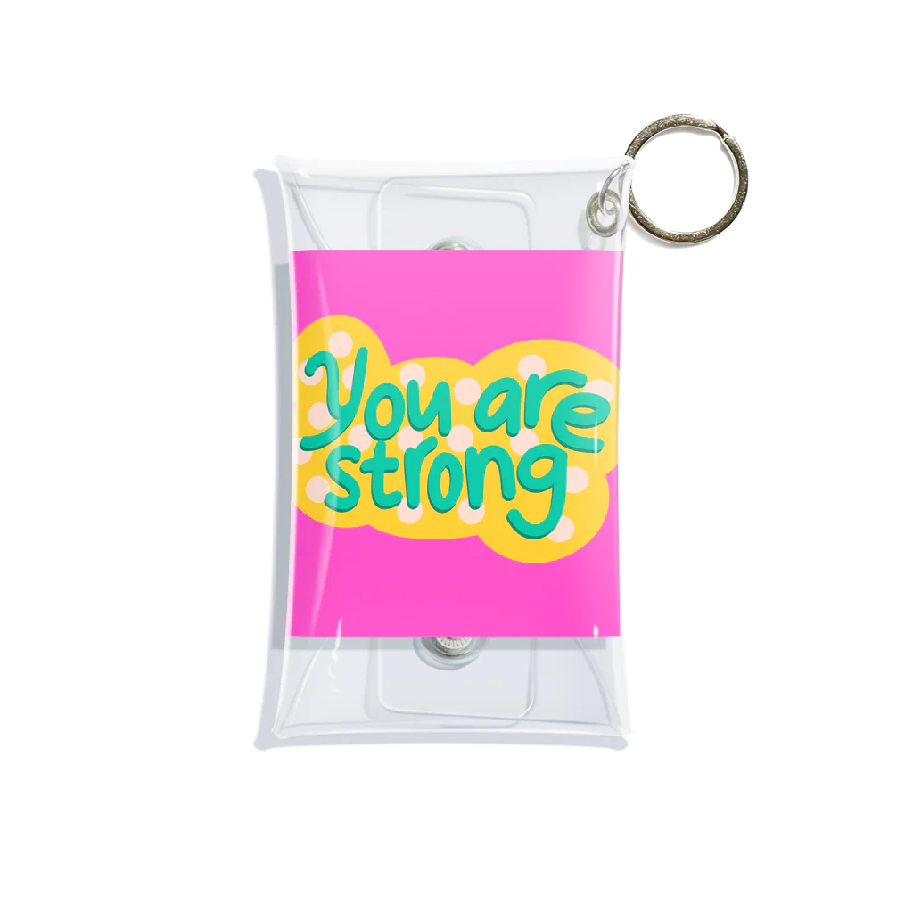 Riki0519のYou are strong ミニクリアマルチケース