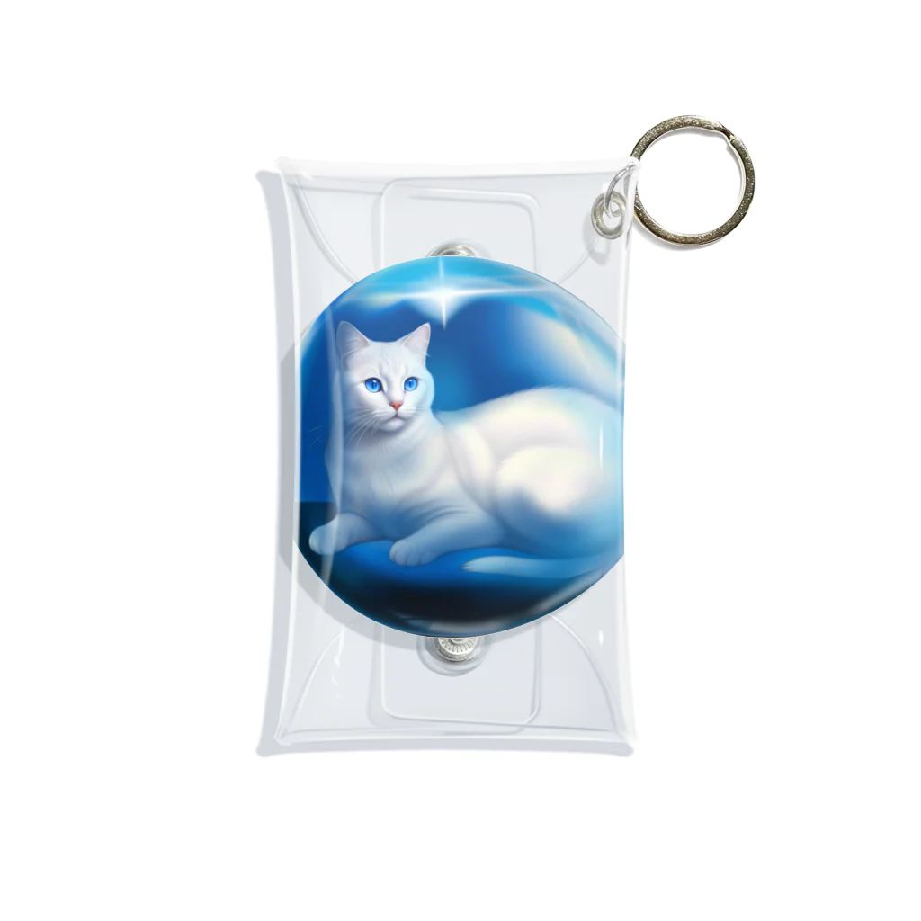 Sacret Animals in your headのSecret CAT in your head 聖なる猫 Mini Clear Multipurpose Case