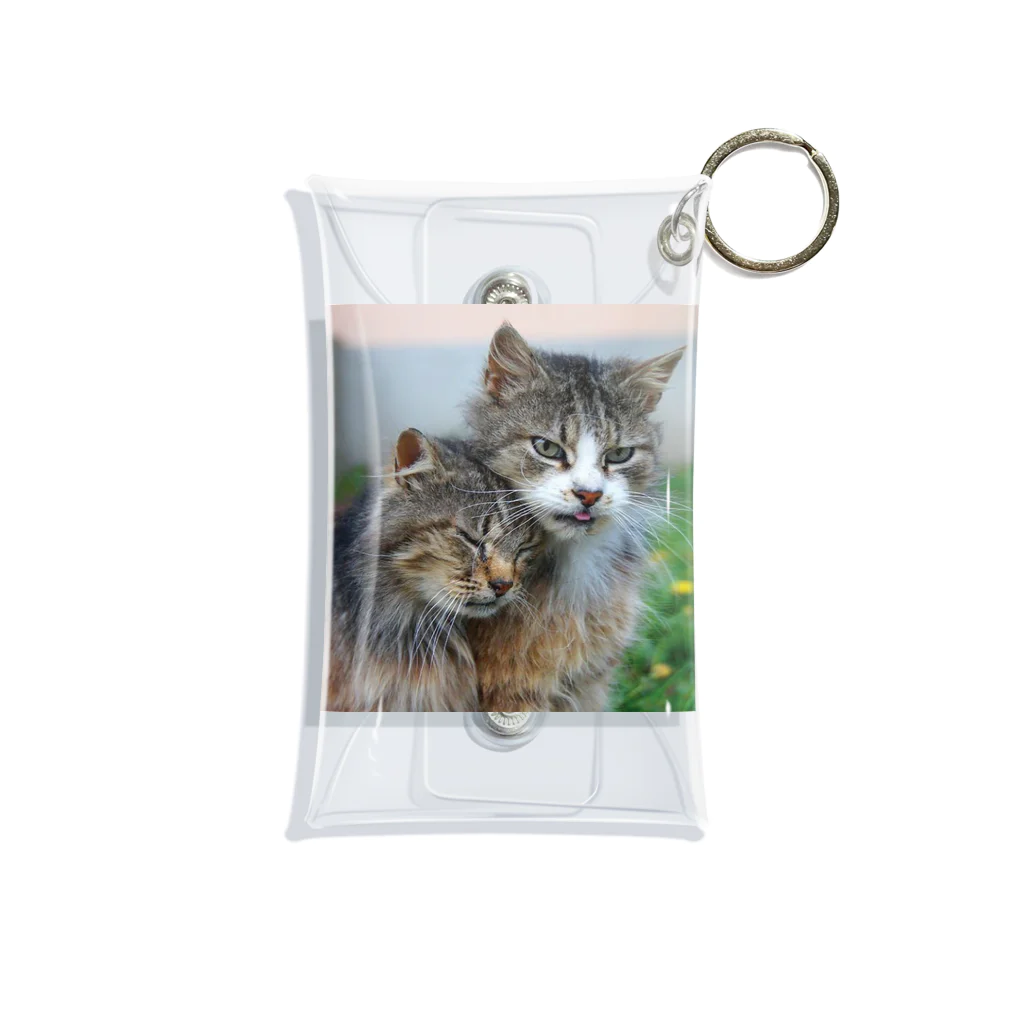 ニゴ猫　shopの愛だろう愛 Mini Clear Multipurpose Case