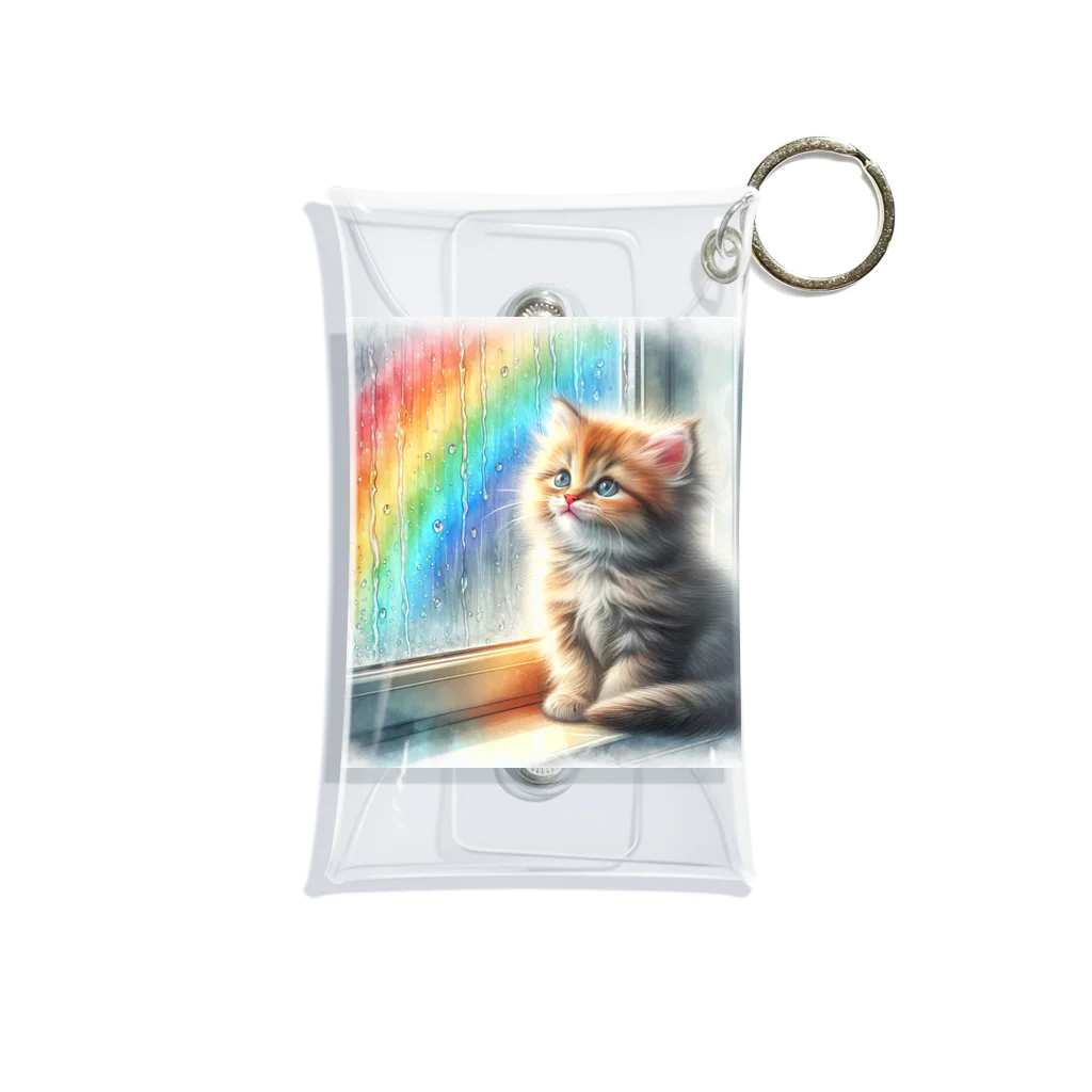 Akiraの猫 Mini Clear Multipurpose Case