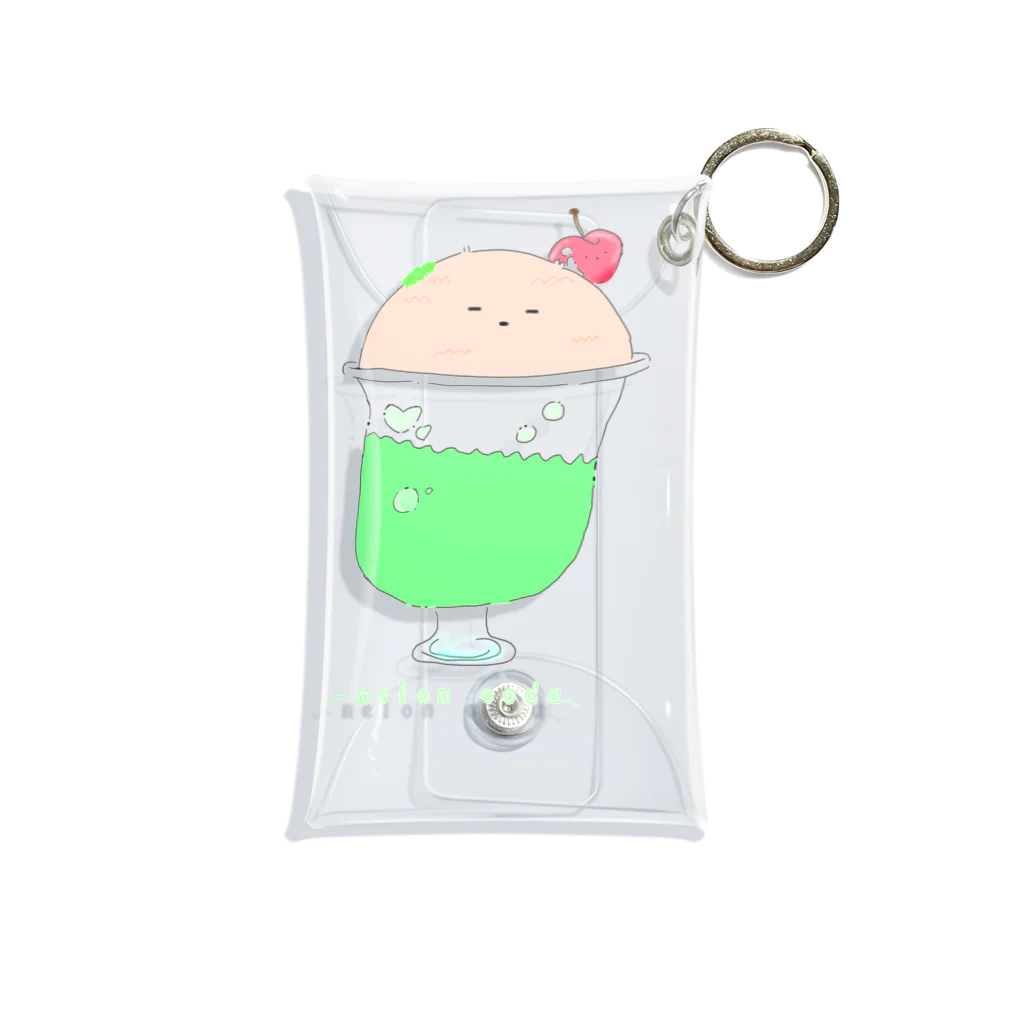 Soda floatのMelon-soda Mini Clear Multipurpose Case