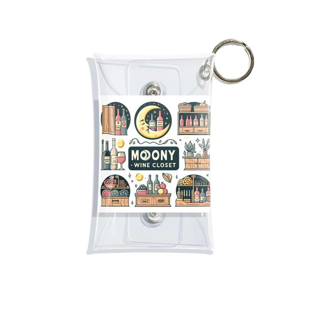 MOONY'S Wine Closetの夢心地な月夜の小さなワイン屋さん Mini Clear Multipurpose Case