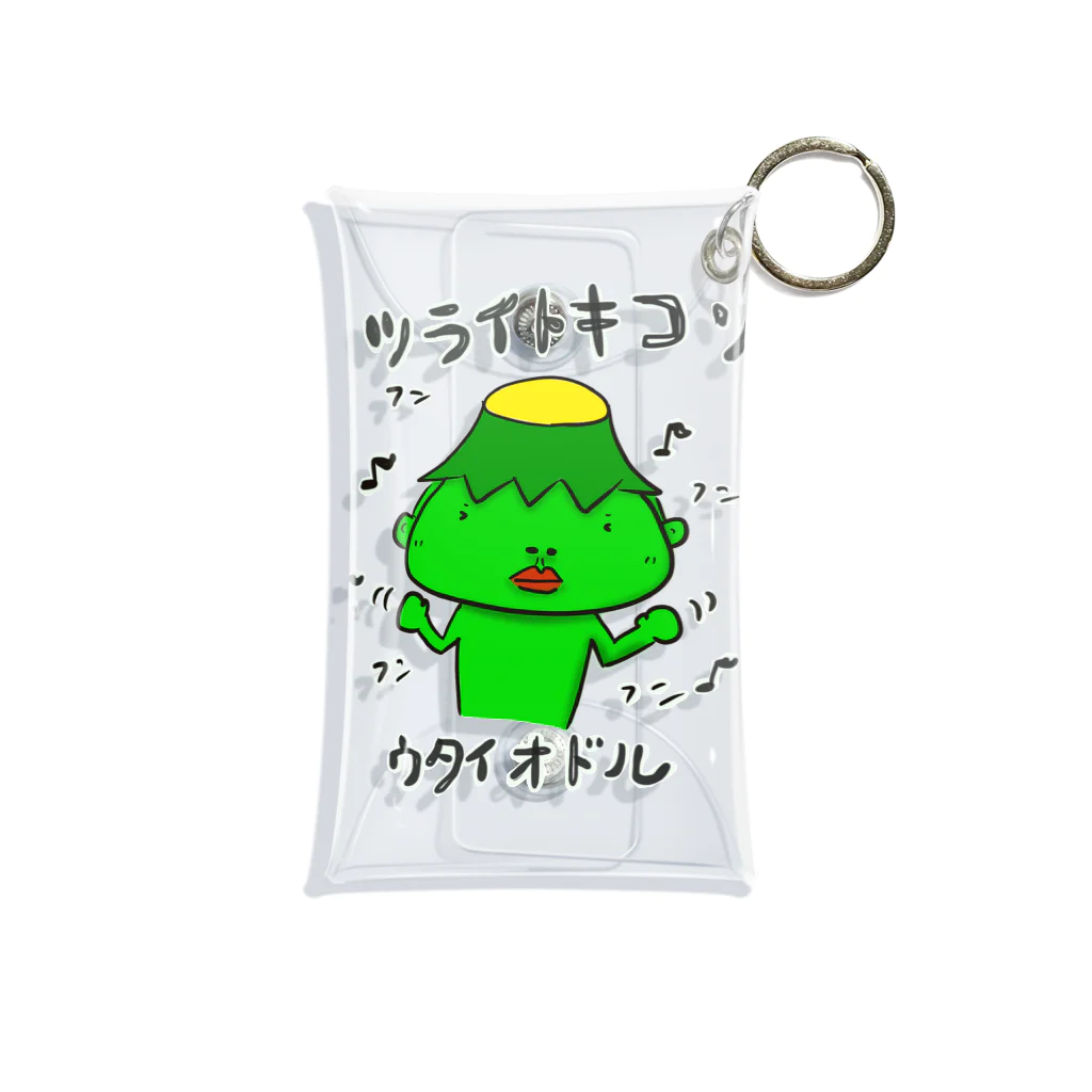 SUKI_KAPPA_STOREのシン　ツライトキコソウタイオドル Mini Clear Multipurpose Case