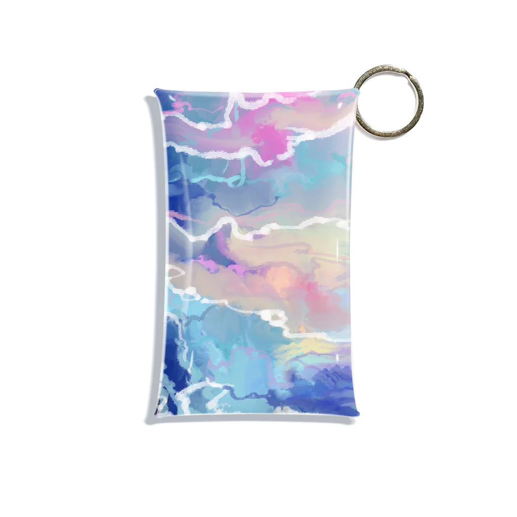 ameba colorsのfantastical wave Mini Clear Multipurpose Case