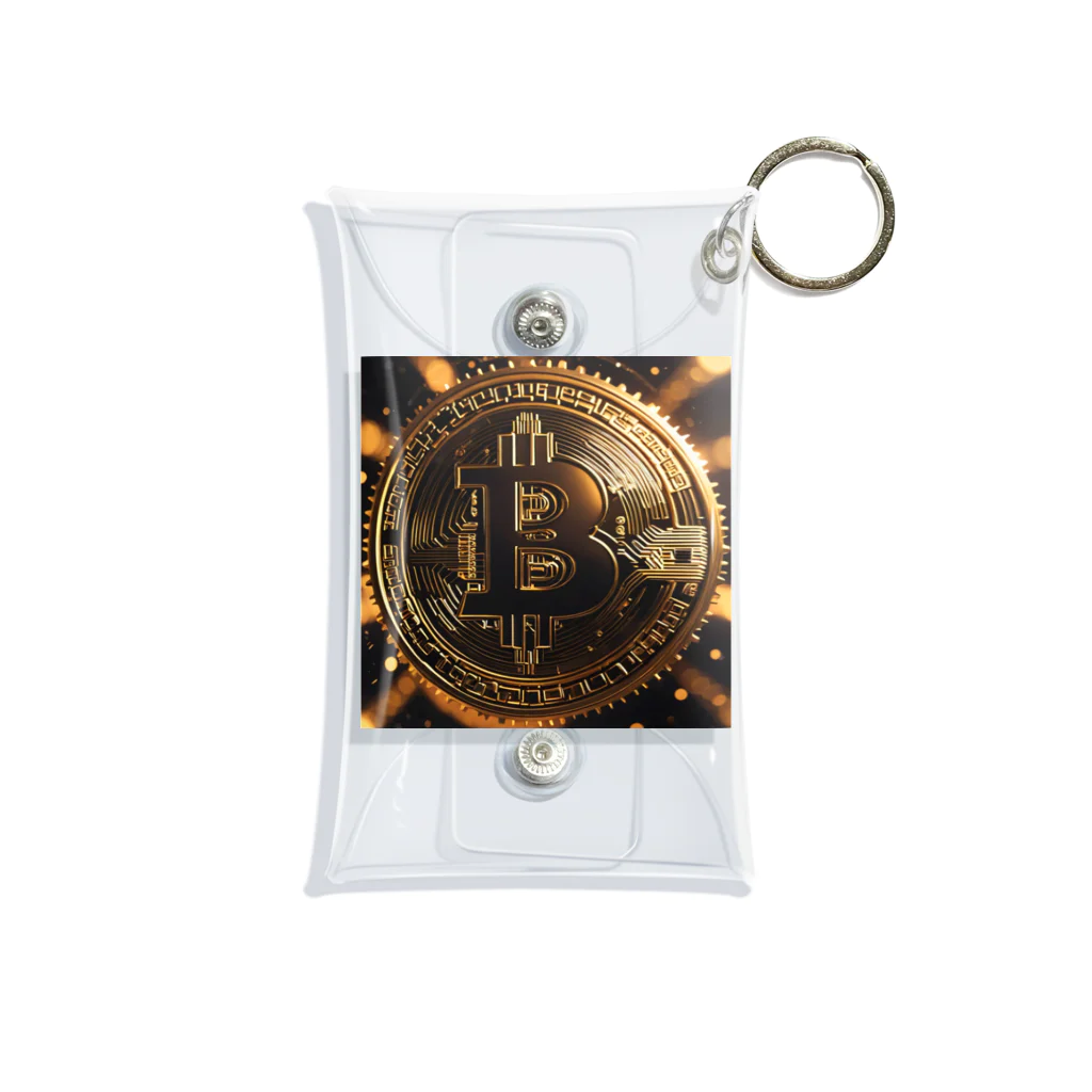 crypto-のビットコイン Mini Clear Multipurpose Case