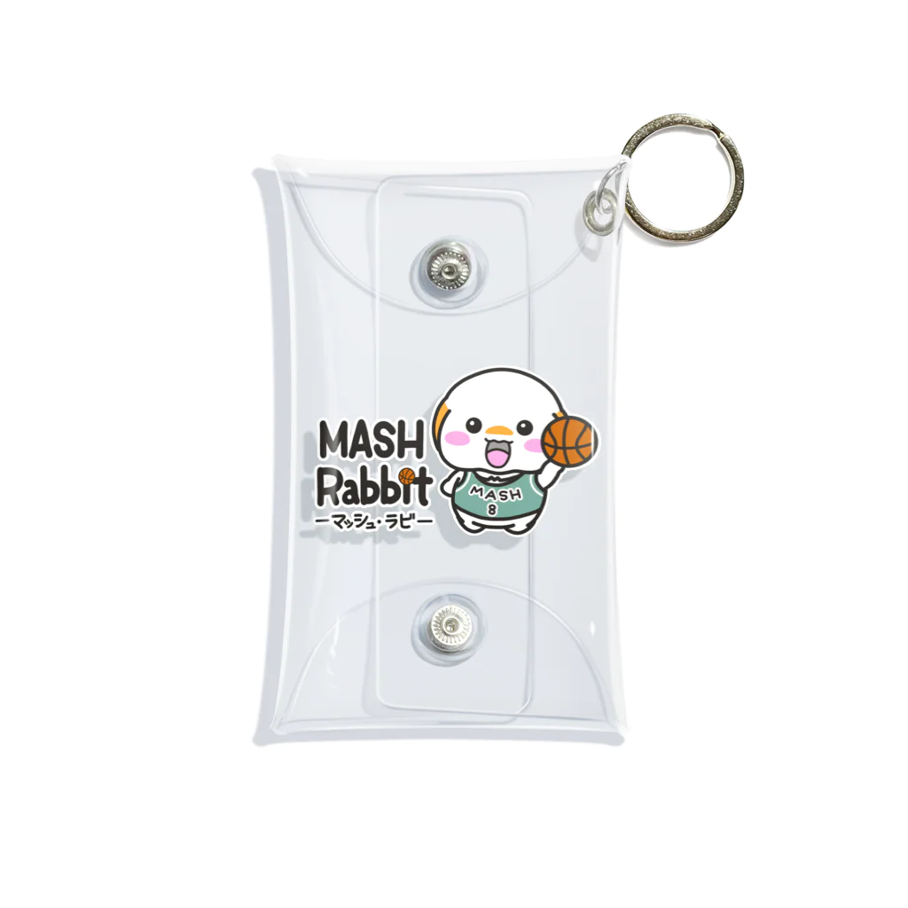 マッシュ・ラビのマッシュラビ(バスケ)緑 Mini Clear Multipurpose Case