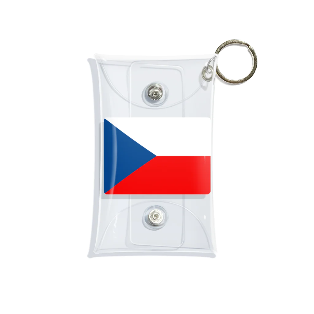 お絵かき屋さんのチェコの国旗 Mini Clear Multipurpose Case