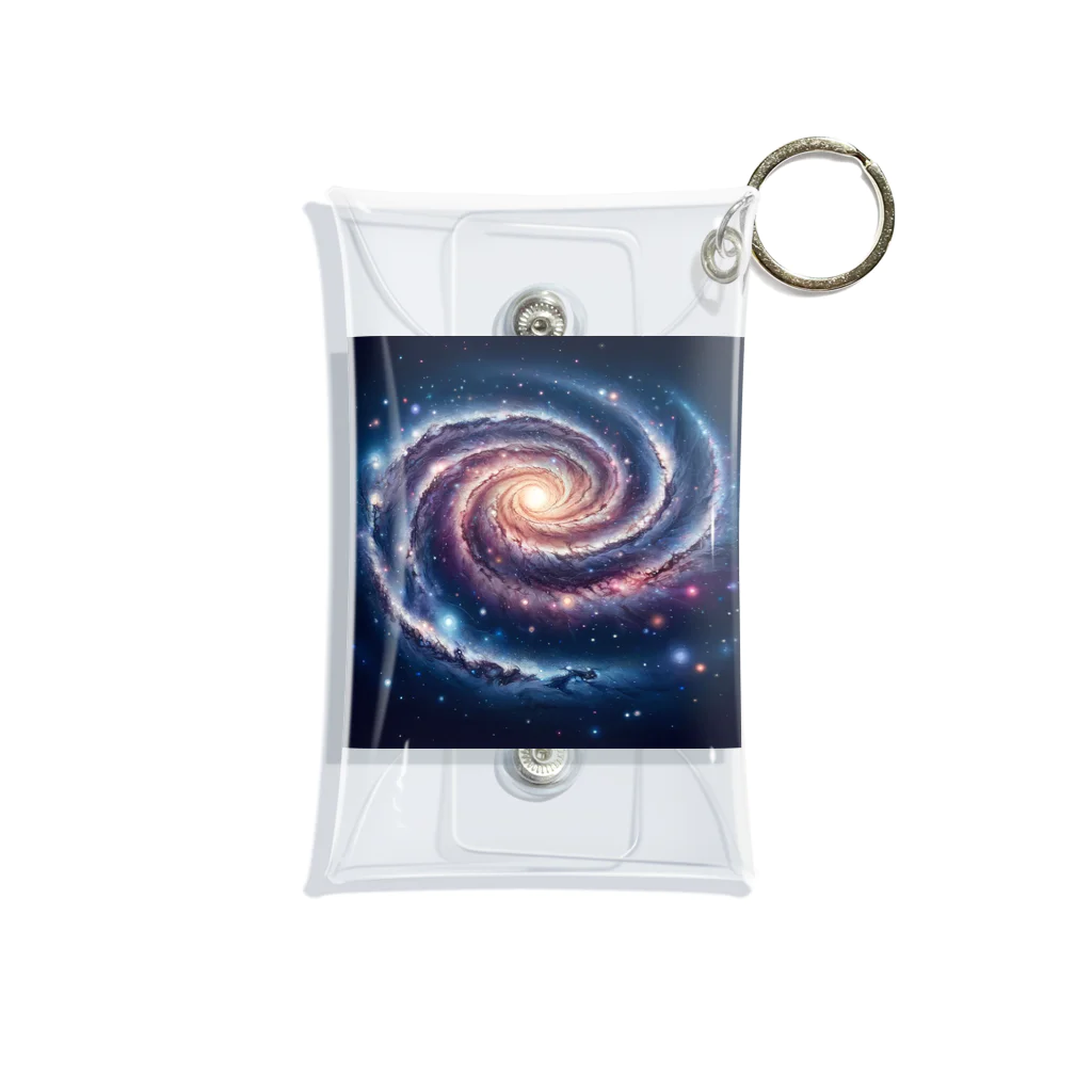 宇宙の神秘グッズ販売所のギャラクシー Mini Clear Multipurpose Case