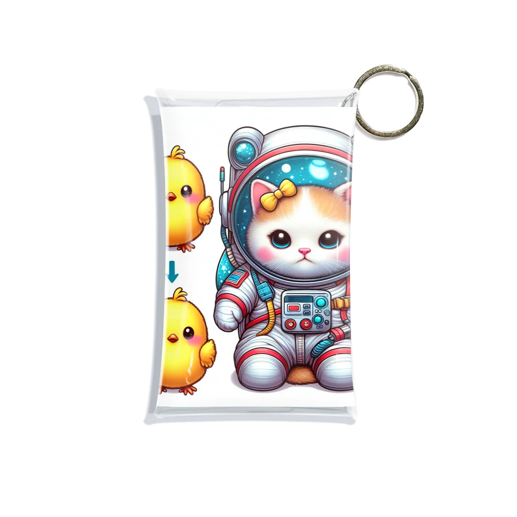 ichi_cocoのスペースキティ Mini Clear Multipurpose Case