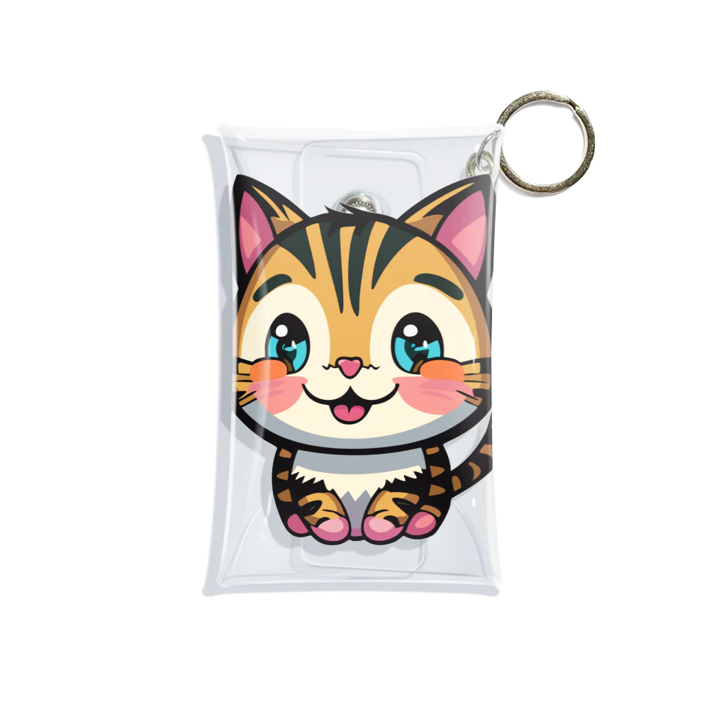 kenny777のトラ子猫 Mini Clear Multipurpose Case